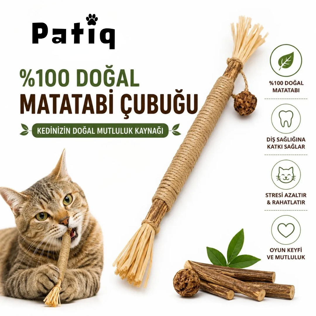 Patiq Doğal Matatabi Sticks