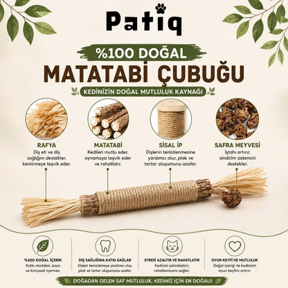 Patiq Doğal Matatabi Sticks