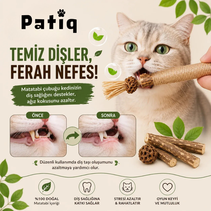 Patiq Doğal Matatabi Sticks
